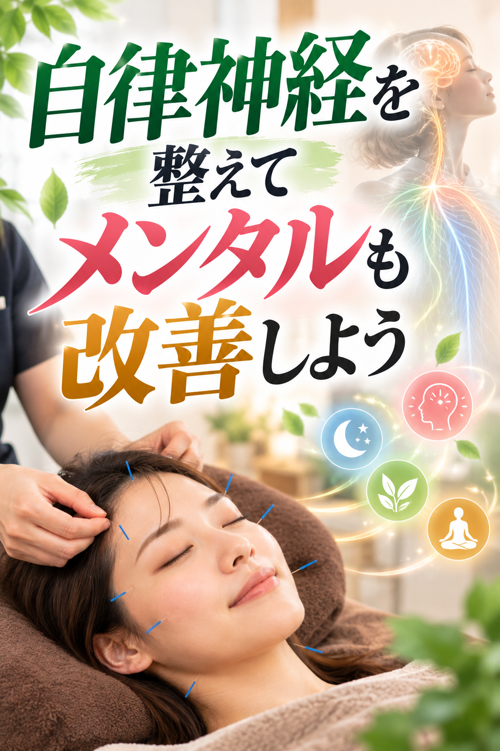自律神経を整えてメンタルも改善しよう